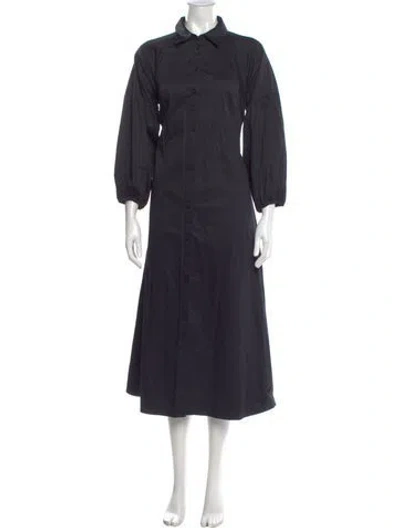 Pre-owned Kate Spade Midi Length Dress In Black