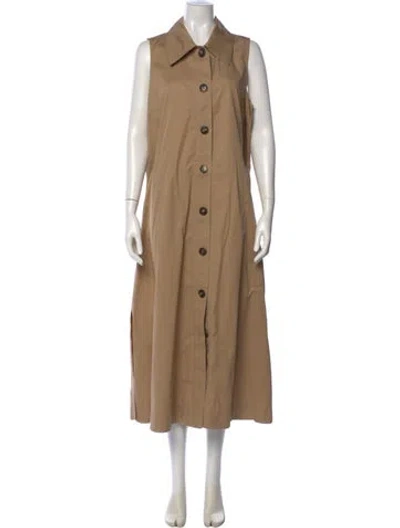 Pre-owned Kate Spade Midi Length Dress In Brown
