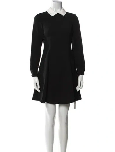 Pre-owned Kate Spade Mini Dress In Black