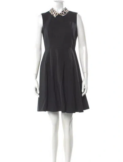 Pre-owned Kate Spade Mini Dress In Gray
