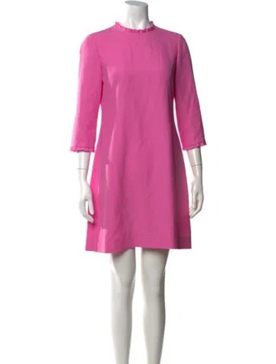 Pre-owned Kate Spade Mini Dress In Pink