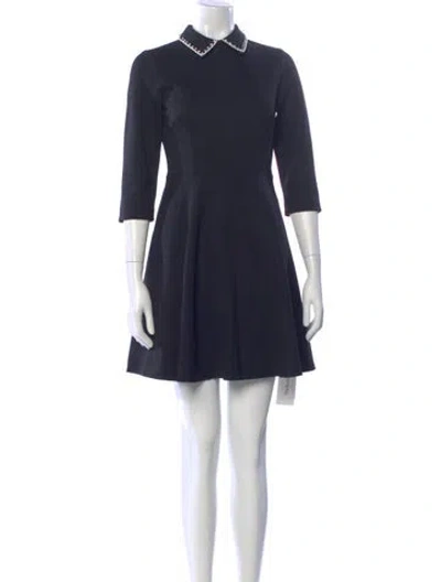 Pre-owned Kate Spade Mini Dress W/ Tags In Black