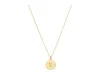 Kate Spade Mini Initial Pendant In Gold
