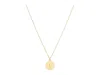 Kate Spade Mini Initial Pendant In Gold