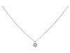Kate Spade Mini Pendant In Silver