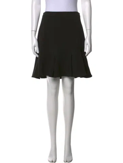 Pre-owned Kate Spade Mini Skirt In Black