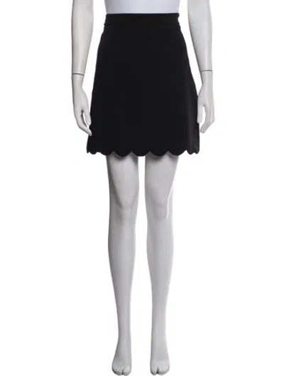 Pre-owned Kate Spade Mini Skirt In Black