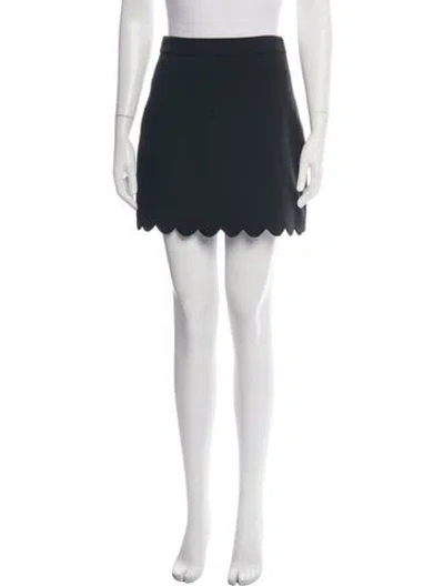 Pre-owned Kate Spade Mini Skirt In Black