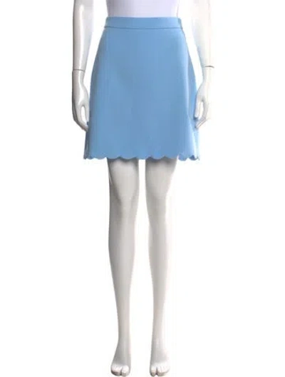 Pre-owned Kate Spade Mini Skirt In Blue