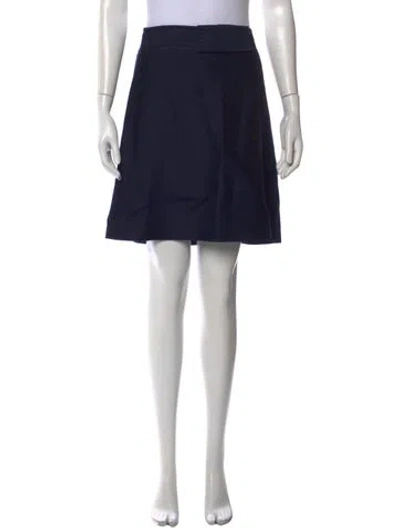 Pre-owned Kate Spade Mini Skirt In Blue