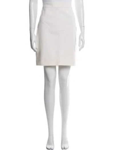 Pre-owned Kate Spade Mini Skirt In Neutral