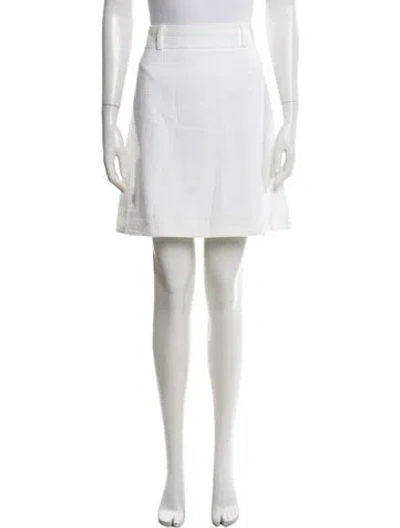 Pre-owned Kate Spade Mini Skirt In Neutral
