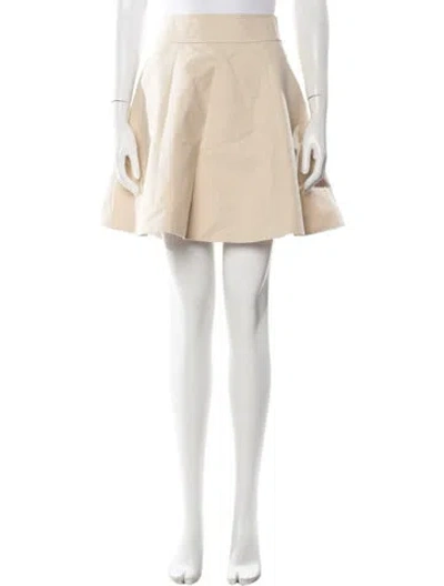 Pre-owned Kate Spade Mini Skirt In Neutral