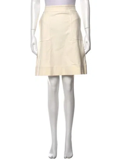 Pre-owned Kate Spade Mini Skirt In Neutrals