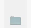 Kate Spade Smooth Mini Zip Card Case In Blue