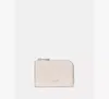 Kate Spade Mini Zip Card Case In Brown
