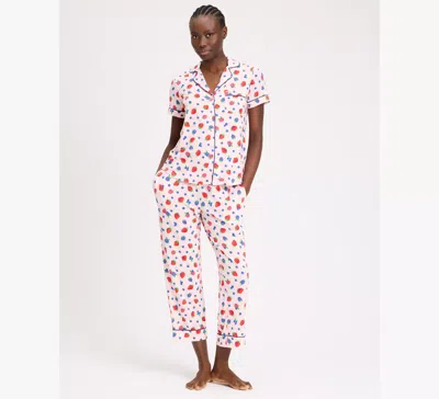 KATE SPADE MIXED BERRIES CROPPED PJ SET