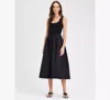 Kate Spade Mixed Media Midi Dress