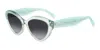 Kate Spade New York Junigs 55mm Gradient Cat Eye Sunglasses