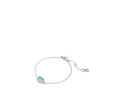 Kate Spade Molten Glass Solitaire In Silver