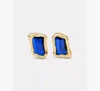 Kate Spade Molten Glass Statement Studs In Gold