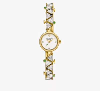 Kate Spade Monroe Martini Bracelet Watch In Gold