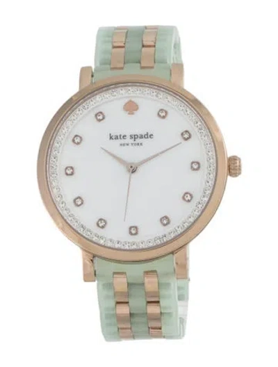Pre-owned Kate Spade Monterey Watch, 38mm In Multi