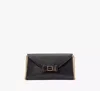 Kate Spade Morgan Bow Embellished Envelope Flap Crossbody In Black
