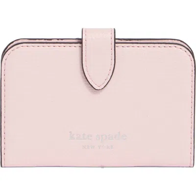 Kate Spade Morgan Magnetic Wallet In Chalk Pink