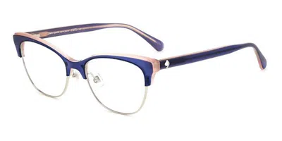 Kate Spade Muriel/g Asian Fit Pjp Women's Glasses Blue Size 51 - Free Lenses - Blue Light Block Available