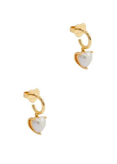 Kate Spade My Love Gold-plated Hoop Earrings