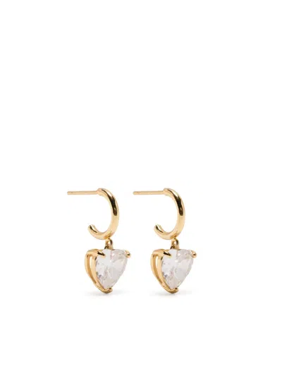 KATE SPADE MY LOVE HEART HUGGIES EARRINGS