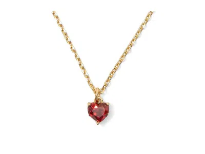Kate Spade My Love Mini Pendant In Metallic