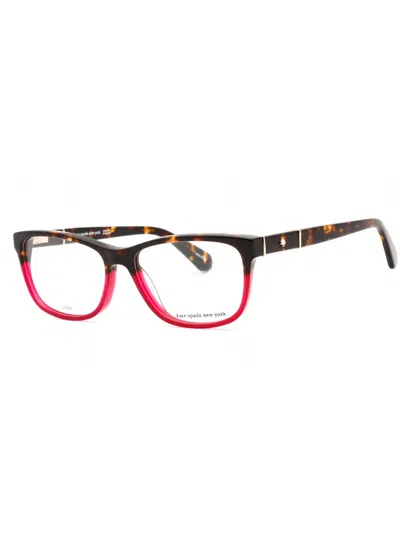 Kate Spade Myrna Rectangular Eyeglasses For Women In Metallic