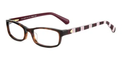 Kate Spade Narcisa/3 086 Occhiali Da Vista Tartarugatishell Per Donna (solo Montatura) In Brown