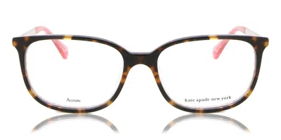 Kate Spade Natalia H7p Women's Glasses Tortoiseshell Size 50 - Free Lenses - Blue Light Block Available In Brown
