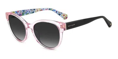 Kate Spade Nathalie/g/s Asian Fit 35j/9o Women's Sunglasses Pink Size 55