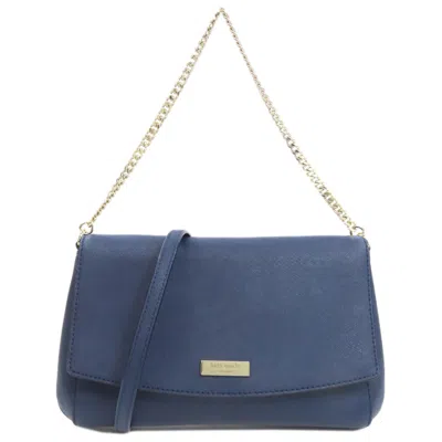 Pre-owned Kate Spade Navy Pvc Shoulder Bag ()