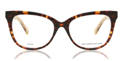 Kate Spade Nevaeh 086 Occhiali Da Vista Tartarugatishell Per Donna (solo Montatura) In Orange