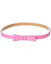 Kate Spade New York 19mm Bow Belt In Pink