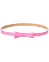 Kate Spade New York 19mm Bow Belt In Gold