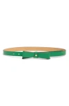 Kate Spade New York 19mm Bow Spade Belt