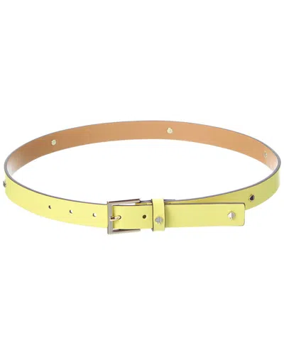 Kate Spade New York 25mm Leather Belt In Neutral