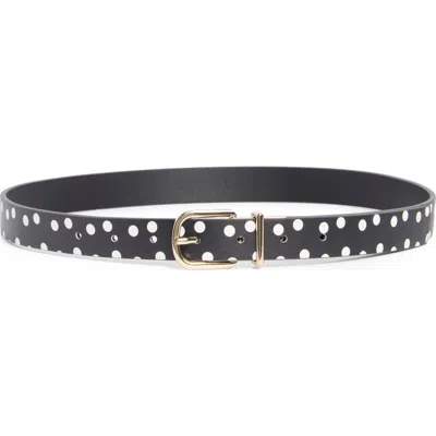 Kate Spade New York 25mm Reversible Belt In Black