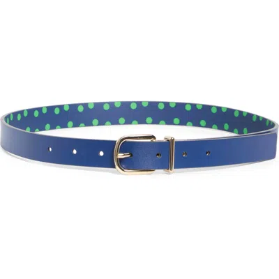 Kate Spade New York 25mm Reversible Belt In Blue