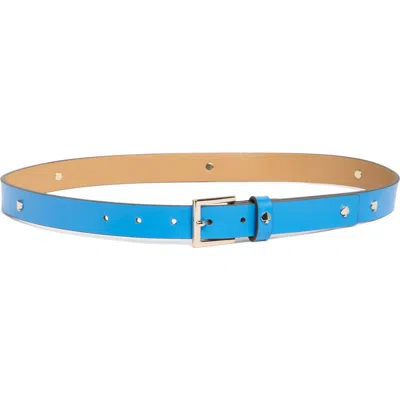 Kate Spade New York 25mm Spade Stud Leather Belt