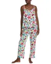 Kate Spade New York 2pc Crop Pajama Set In Blue