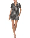 Kate Spade New York Short Pajamas In Black