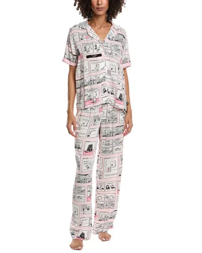 Kate Spade New York 2pc Top & Pant Pajama Set In Multi