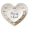 Kate Spade New York 3 Piece Catch All Heart Dishes In Black